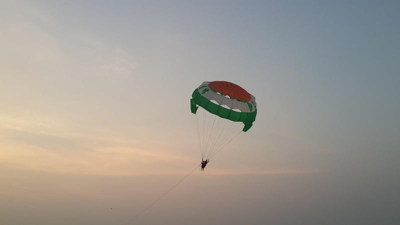 Skydiving Over Stunning Landscapes